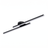 Linea black linear LED ceiling light on a white background