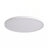 Luna white round LED ceiling light on a white background